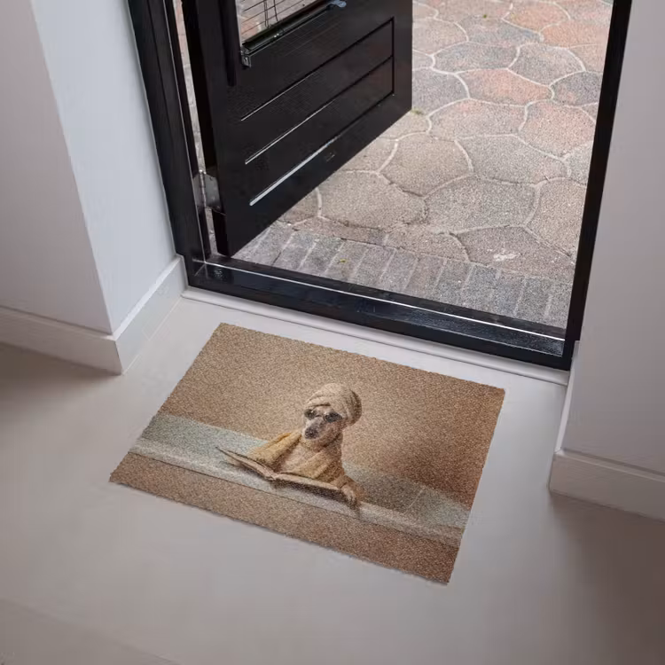Deurmat - Bad - Hond - Boek - Zonnebril — 4