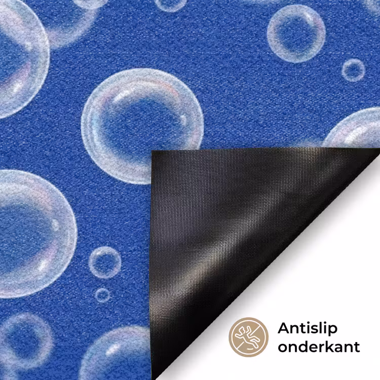 Deurmat - Bubbels - Patroon - Blauw — 6