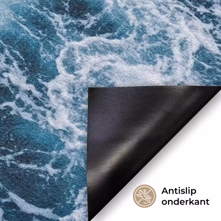 Deurmat - Golven - Oceaan - Blauw — 6