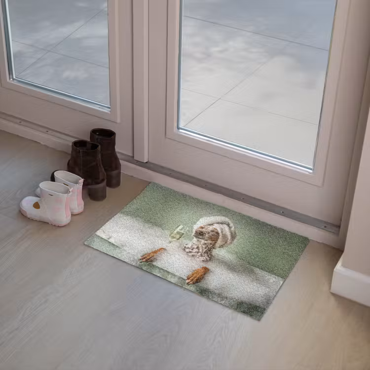Deurmat - Hond - Bad - Champagne - Handdoek — 8