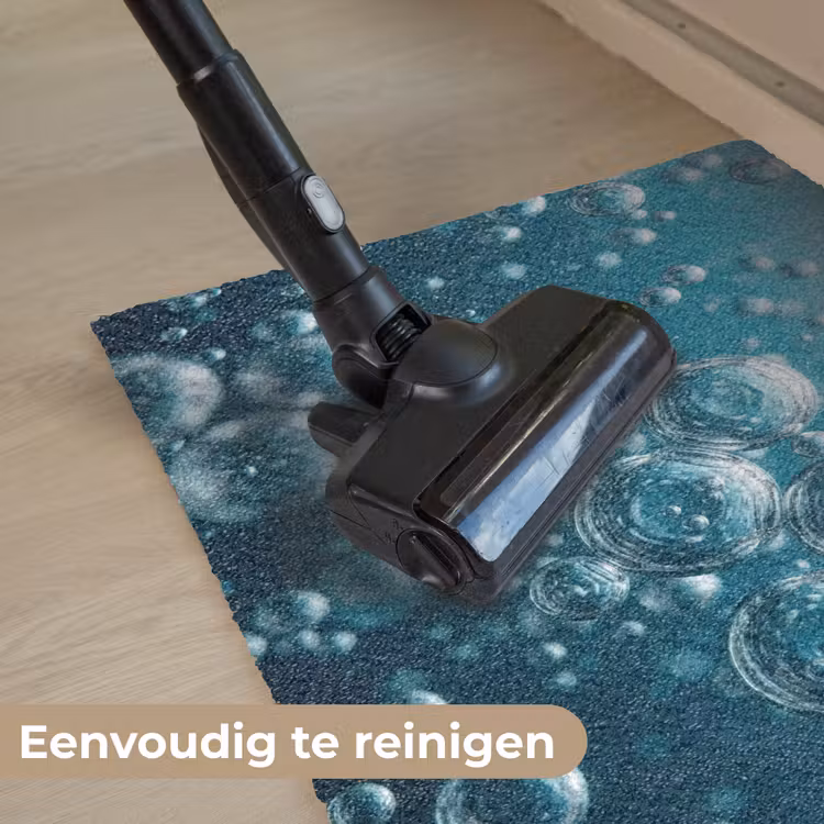 Deurmat - Luchtbellen - Dynamisch - Blauw — 9