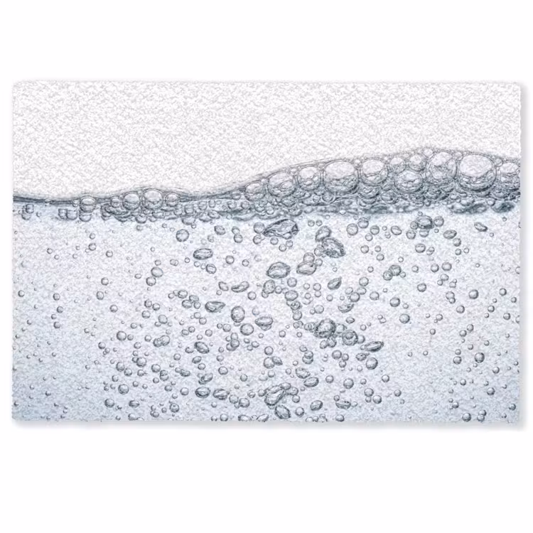 Deurmat - Luchtbellen - Water - Dynamisch — 1