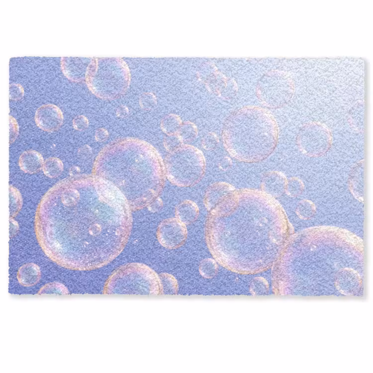 Deurmat - Pastel - Bubbels - Dromerig — 1