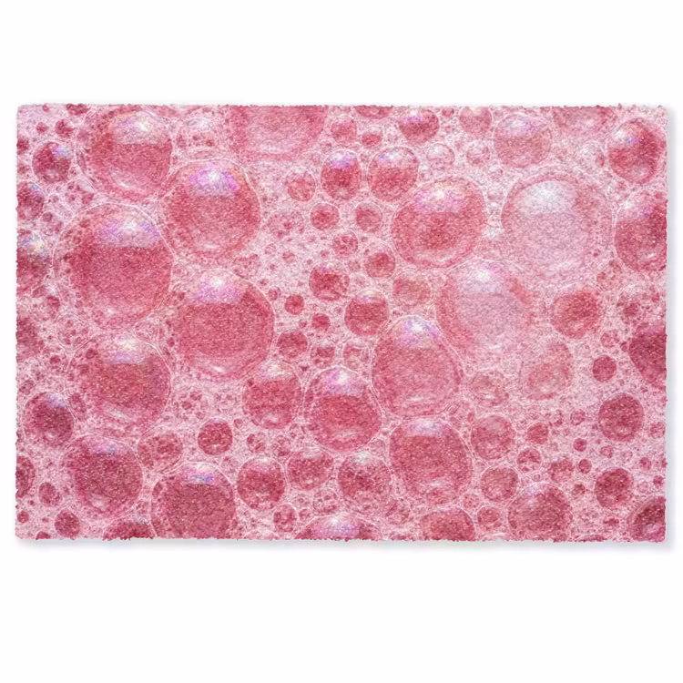 Deurmat - Roze - Schuim - Bubbels — 1