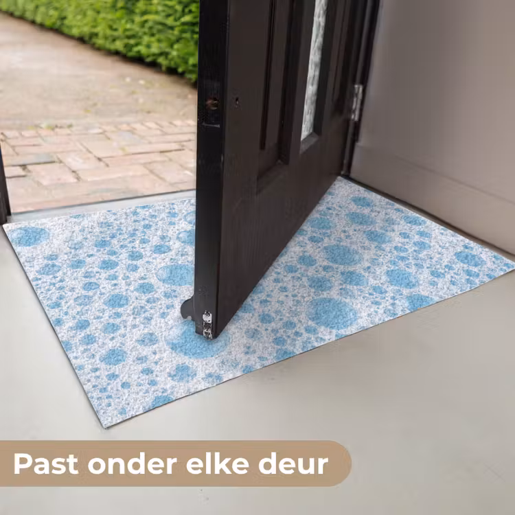 Deurmat - Schuim - Bubbels - Blauw — 7