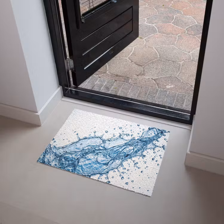 Deurmat - Spash - Water - Blauw — 4