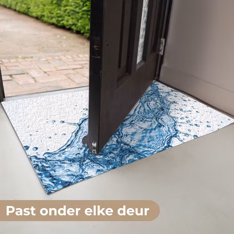 Deurmat - Spash - Water - Blauw — 7