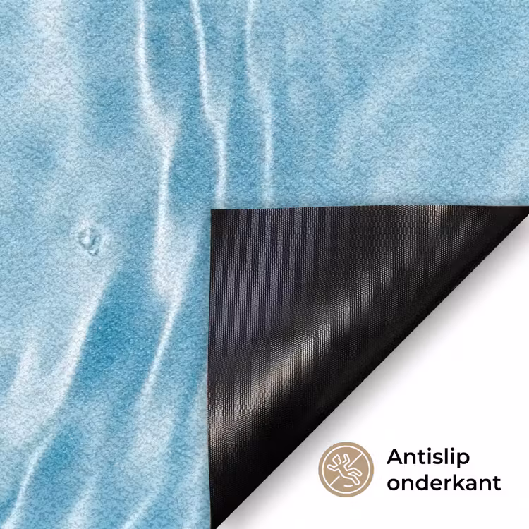 Deurmat - Water - Blauw - bubbels — 6