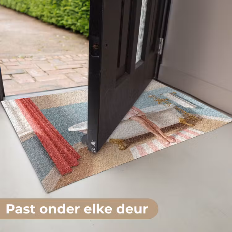 Deurmat - Badkamer - Vrouw - Roze — 7
