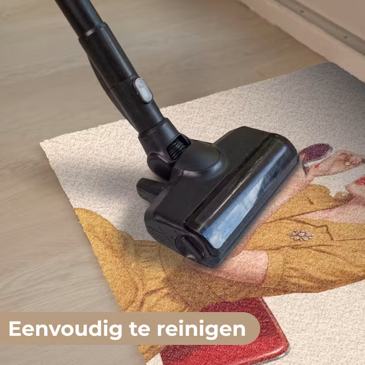Deurmat - Illustratie - Mascara - Vrouw - Geel — 9