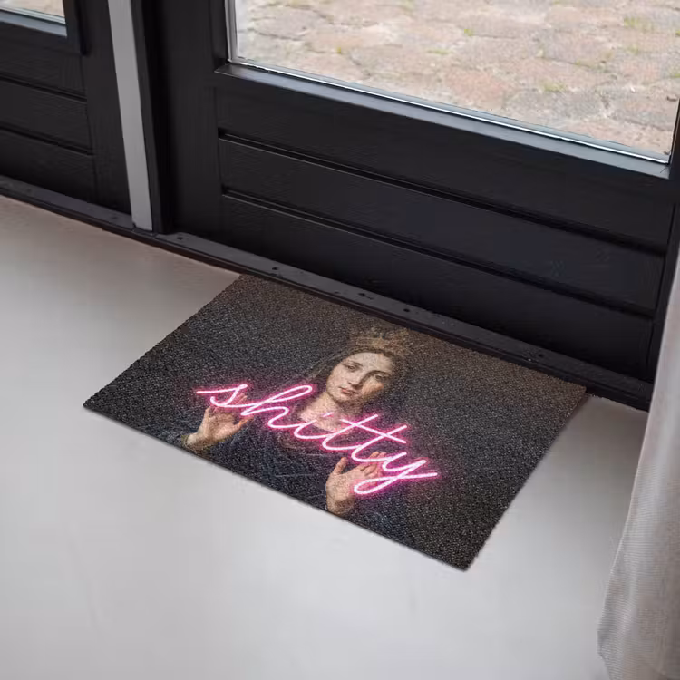 Deurmat - Ironisch - Tekst - Neon — 2