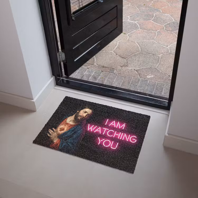 Deurmat - Man - Tekst - Neon — 4