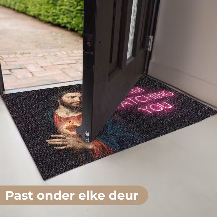 Deurmat - Man - Tekst - Neon — 7
