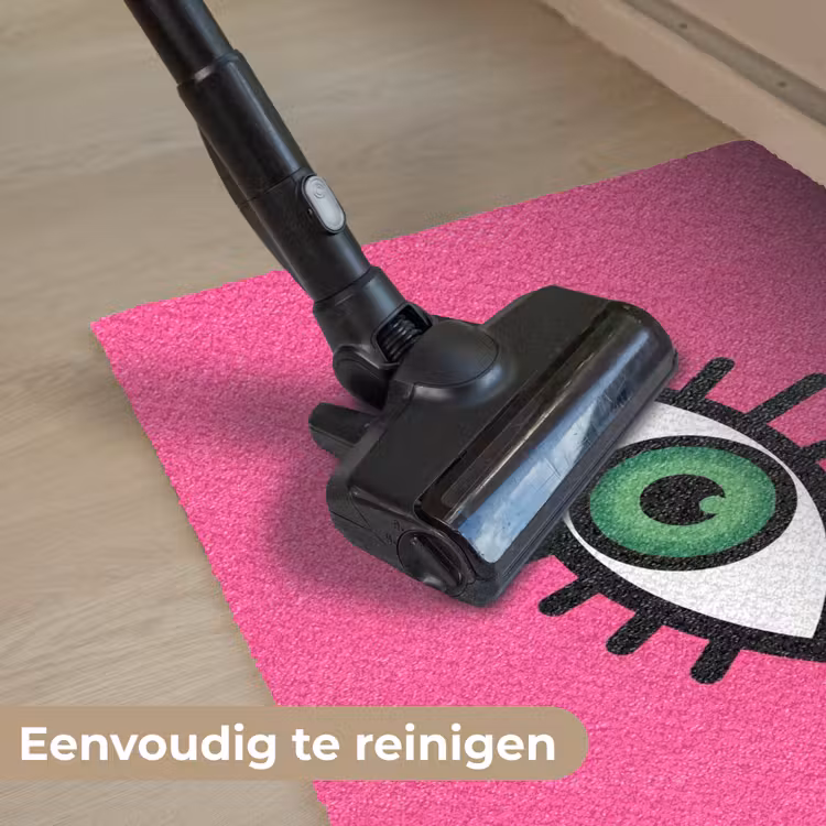 Deurmat - Minimalistisch - Oog - Roze — 9