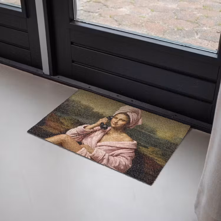 Deurmat - Mona - Klassiek - Roze — 2