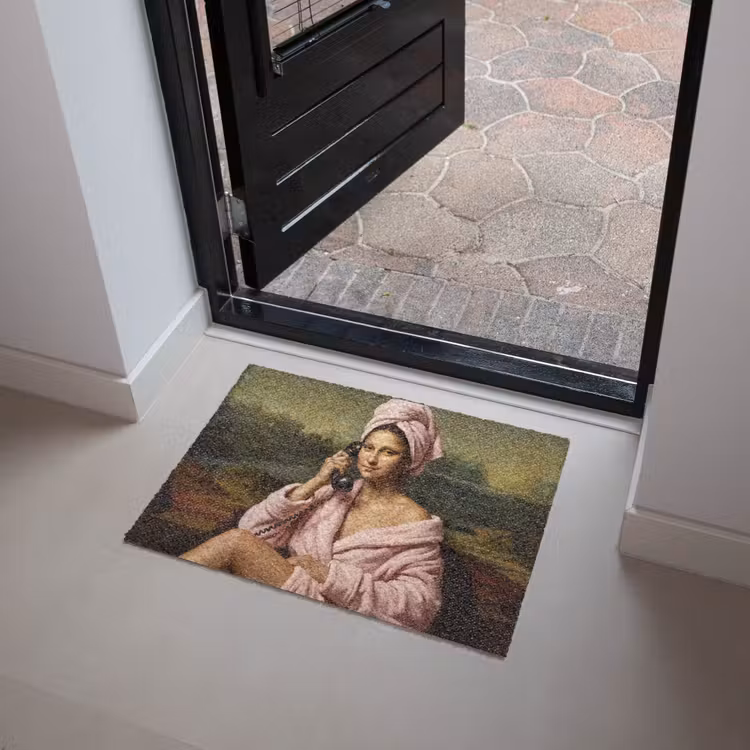 Deurmat - Mona - Klassiek - Roze — 4