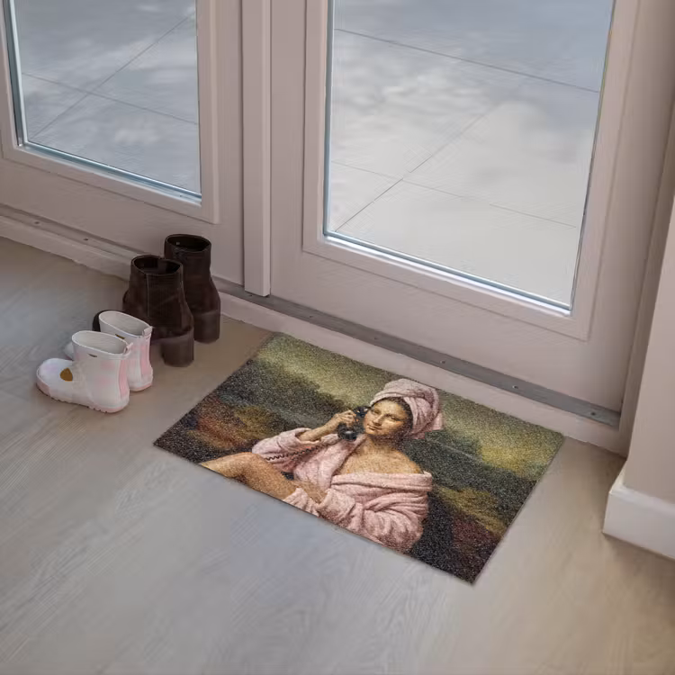 Deurmat - Mona - Klassiek - Roze — 8