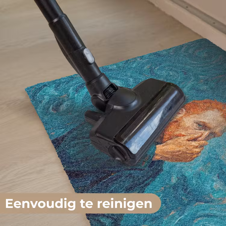 Deurmat - Portret - Klassiek - Blauw — 9
