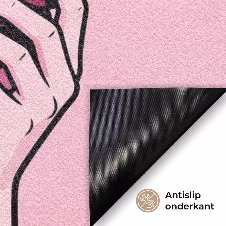 Deurmat - Vintage - Vrouw - Roze — 6
