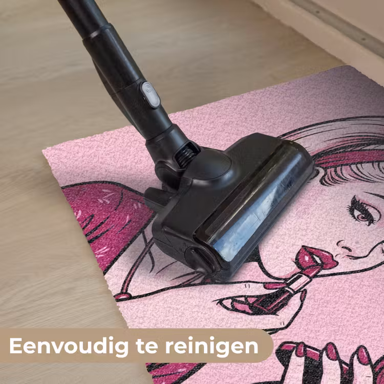 Deurmat - Vintage - Vrouw - Roze — 9