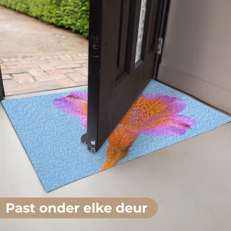 Deurmat - Bloem - Detail - Kleurrijk — 7