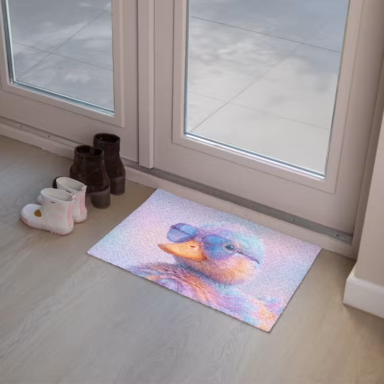 Deurmat - Eend - bril - Pastel — 8