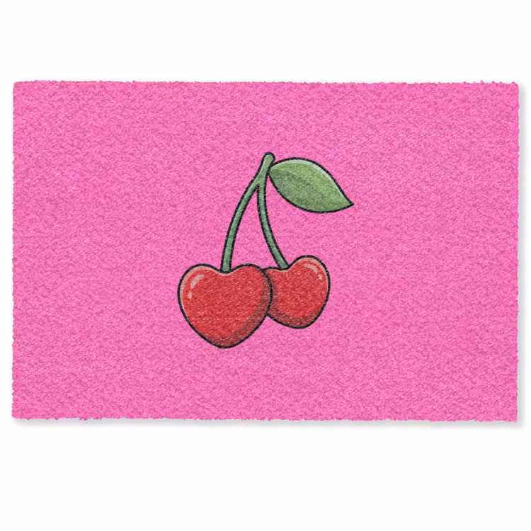 Deurmat - Kers - Roze - Fruit — 1