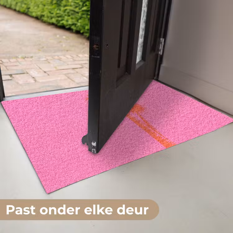 Deurmat - Palmbomen - Modern - Roze — 7