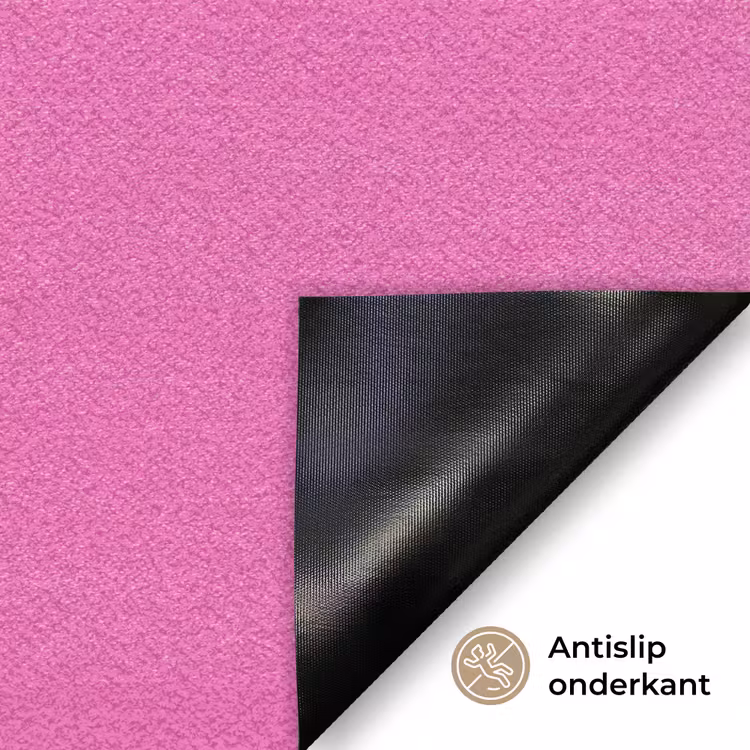 Deurmat - Smiley - Vrolijk - Roze — 6