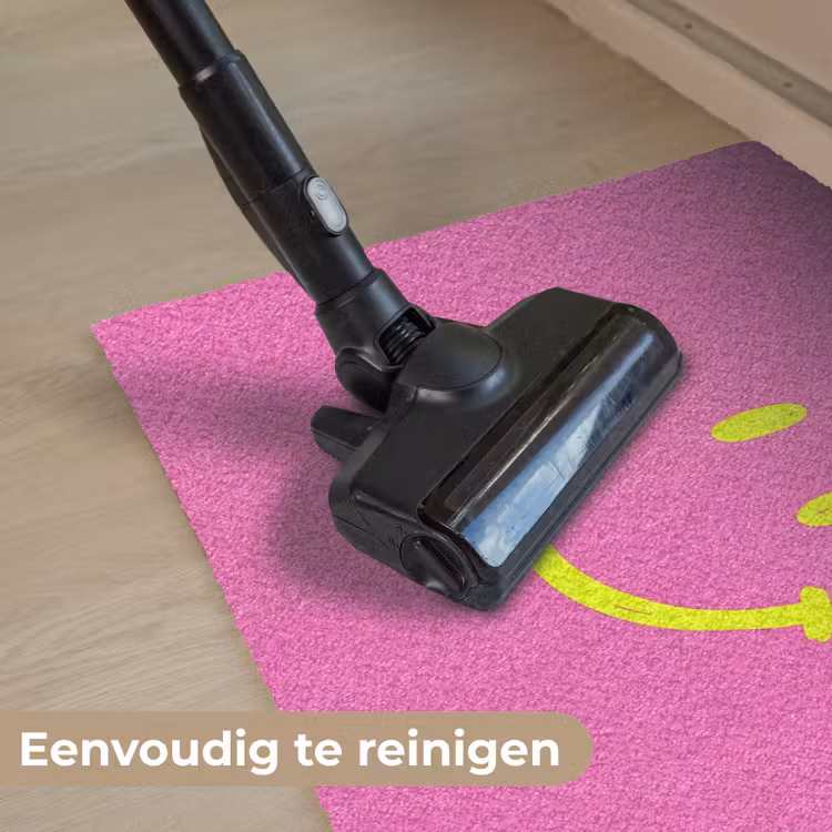 Deurmat - Smiley - Vrolijk - Roze — 9