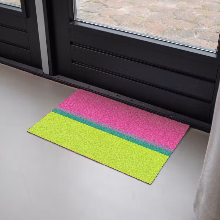 Deurmat - Strepen - Modern - Kleurrijk — 2