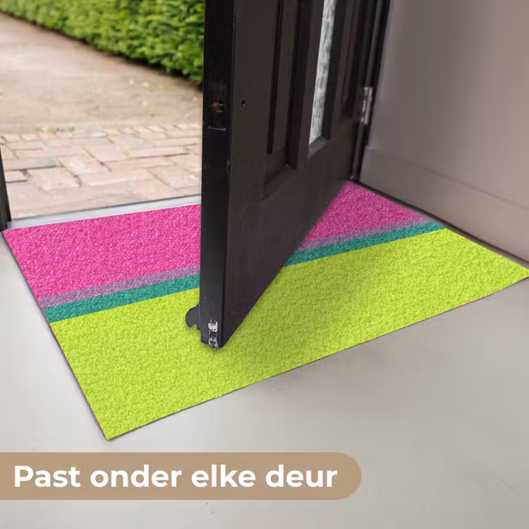 Deurmat - Strepen - Modern - Kleurrijk — 7