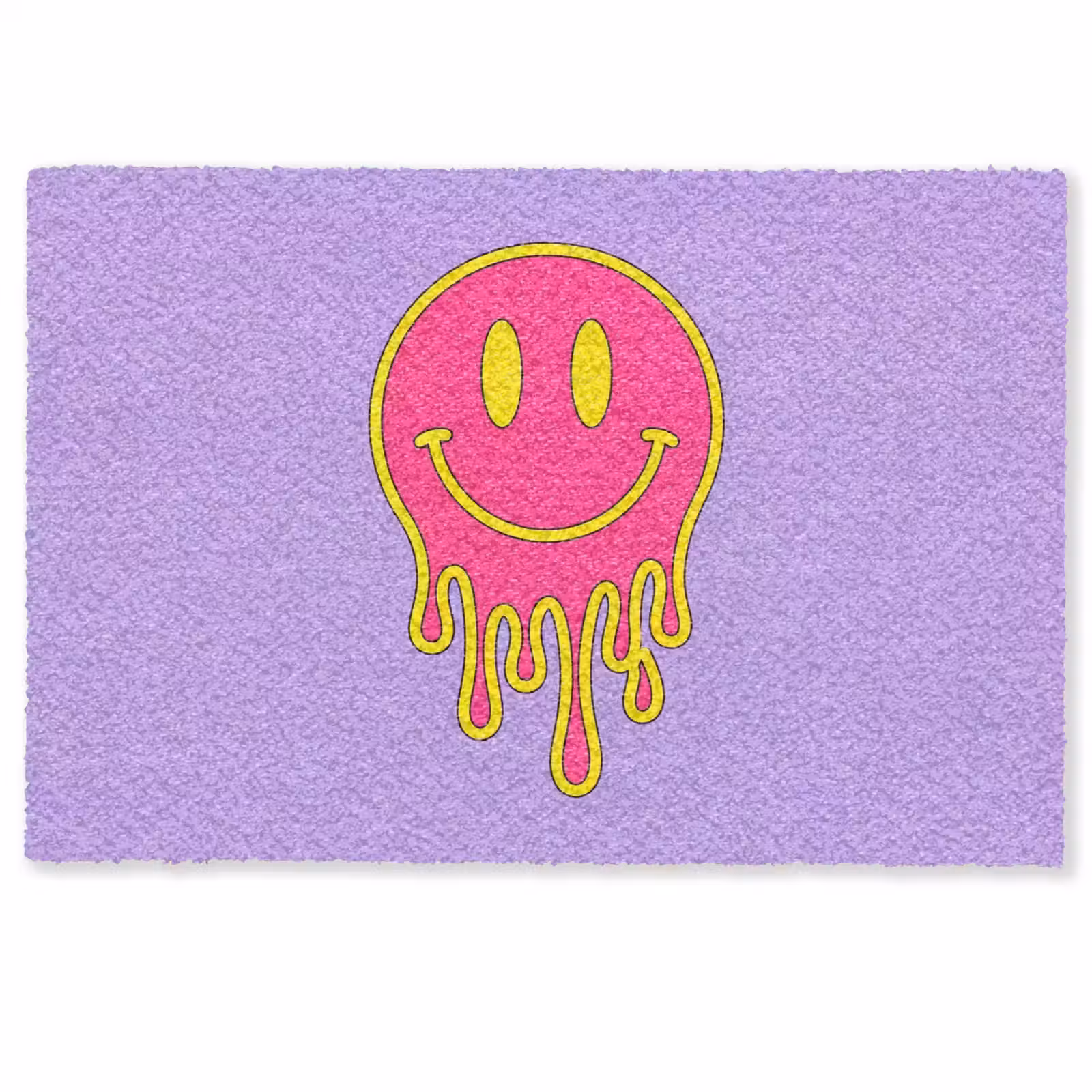 Deurmat - Smiley - Drip - Neon — 1