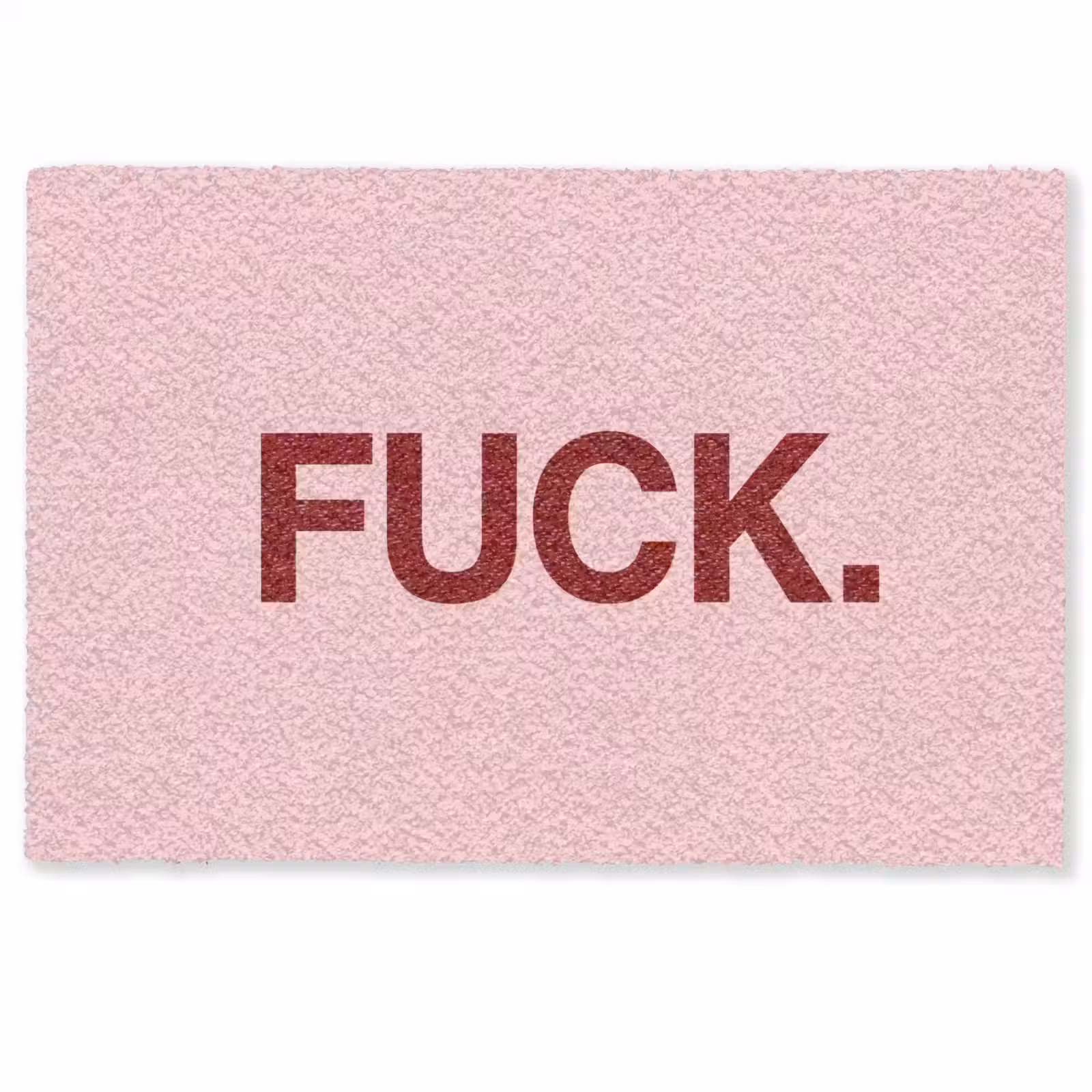 Deurmat - Statement - Krachtig - Roze — 1