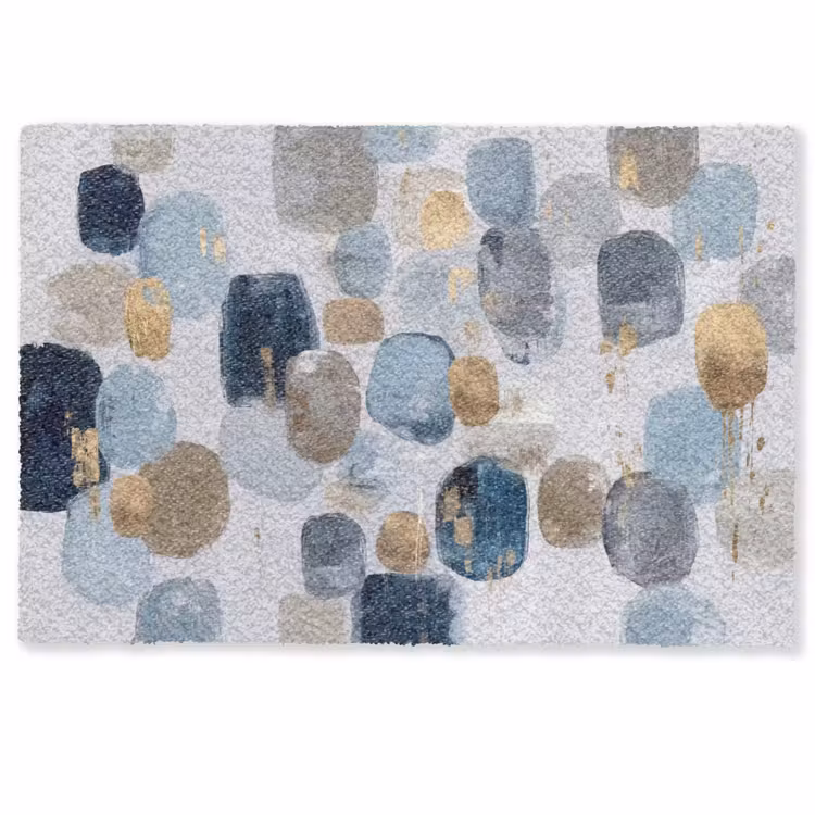 Deurmat - Abstract - Goud - Vormen — 1
