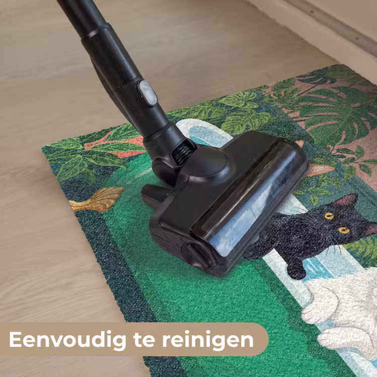 Deurmat - Badkamer - Kattenparade - Kleurrijk — 9