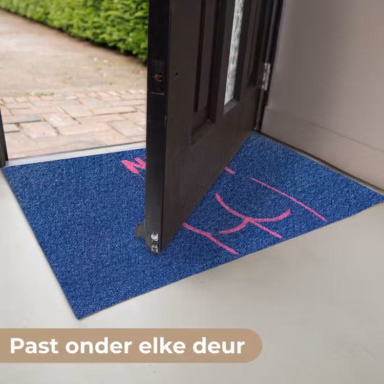Deurmat - Brutaal - Grappig - Blauw — 7