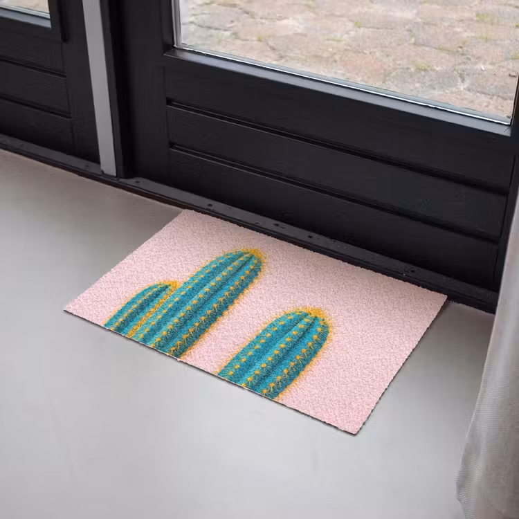 Deurmat - Cactussen - Modern - Pastel — 2