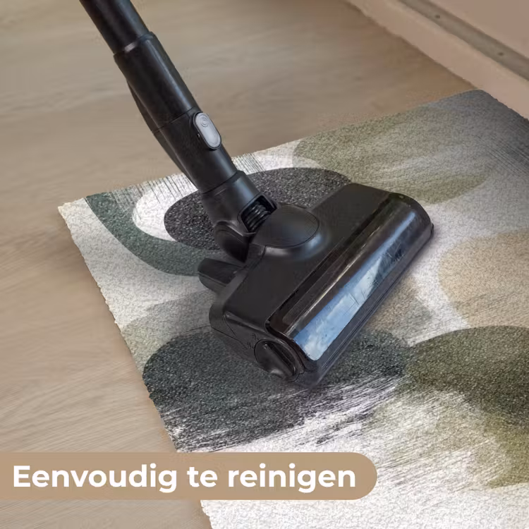 Deurmat - Minimalistisch - Cirkels - Penseelstreken - Beige — 8