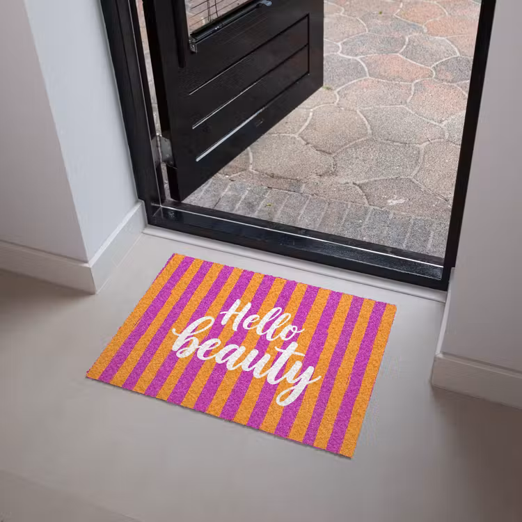 Deurmat - Modern - Hello - Oranje — 4