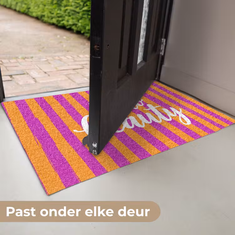 Deurmat - Modern - Hello - Oranje — 7