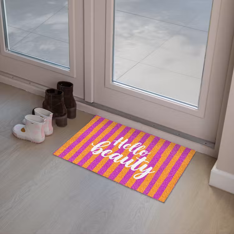 Deurmat - Modern - Hello - Oranje — 8