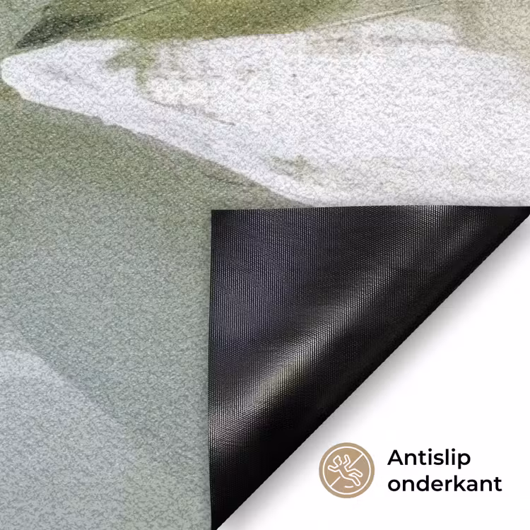 Deurmat - Natuur - Abstract - Groen - Penseelstreken — 5