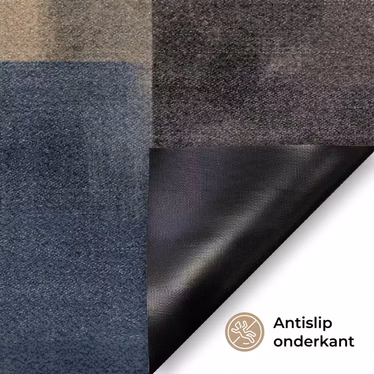 Deurmat - Rechthoeken - Abstract - Blauw — 5