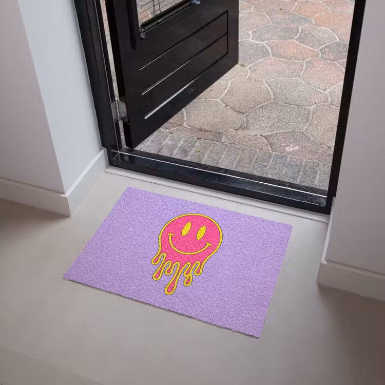 Deurmat - Smiley - Drip - Neon — 4