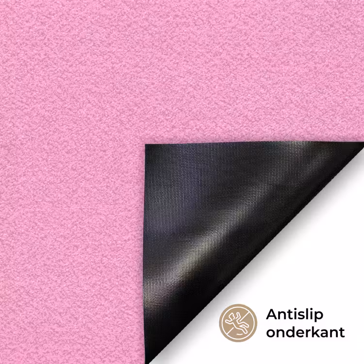 Deurmat - Tekst - Bold - Roze — 6