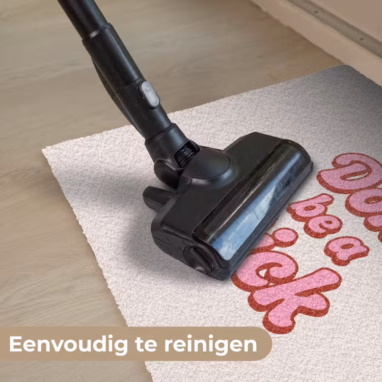 Deurmat - Tekst - Boodschap - Roze — 9