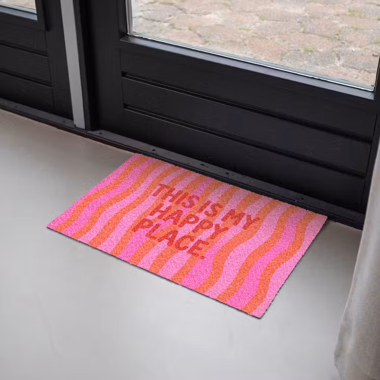 Deurmat - Tekst - Modern - Kleurrijk — 2