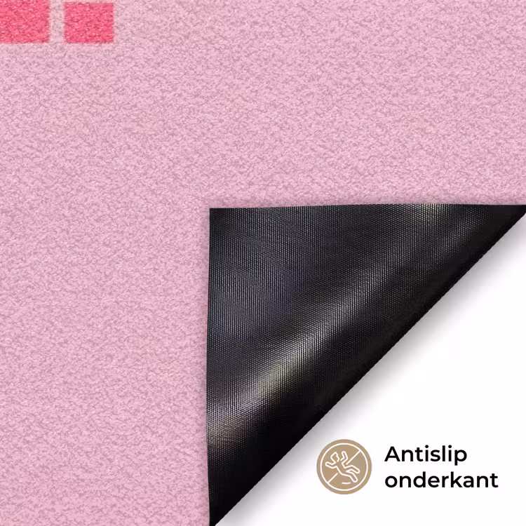 Deurmat - Tekst - Modern - Roze — 6
