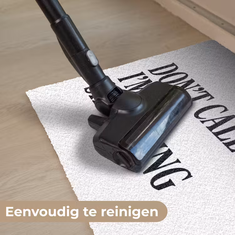 Deurmat - Tekst - Modern - Zwart - Wit — 9